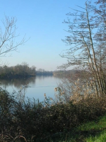 le Ruisseau Chaud les Pêcheries sur la Dordogne à St Sulpice de Faleyrens